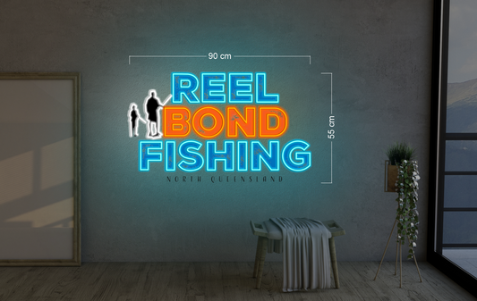 REEL BOND FISHING | LED Neon Sign