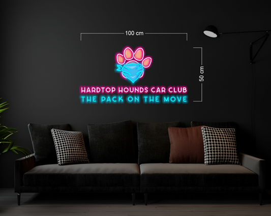 Enseigne au néon LED personnalisée pour entreprise