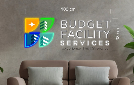 BUDGET FACILITY SERVICES | LED Neon Sign