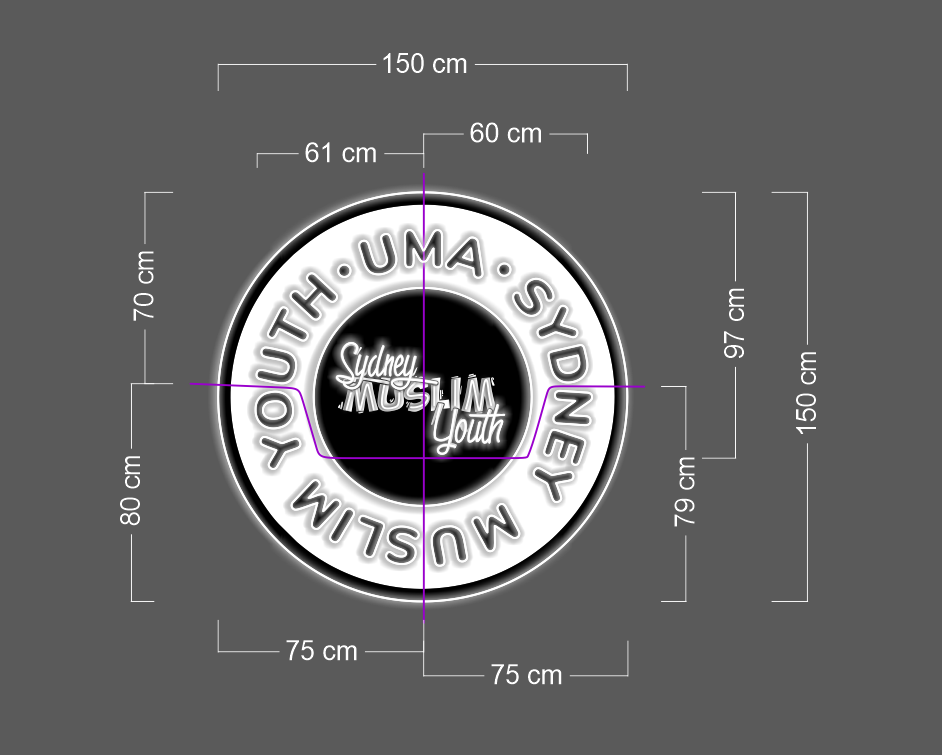 Enseigne au néon LED personnalisée pour entreprise