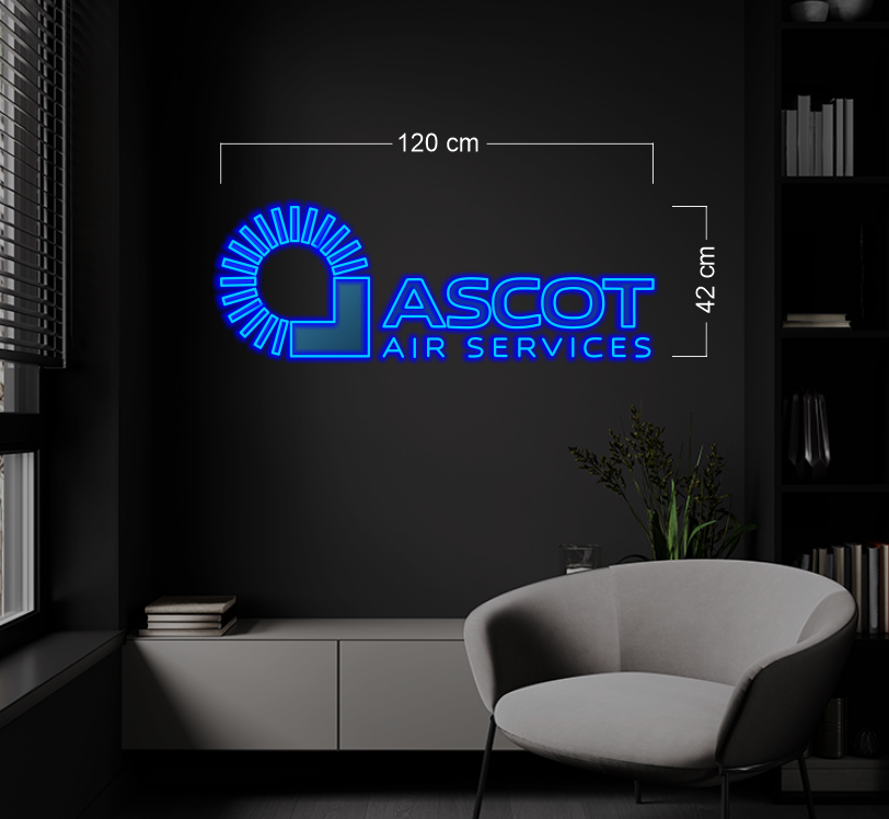 Enseigne au néon LED personnalisée pour entreprise