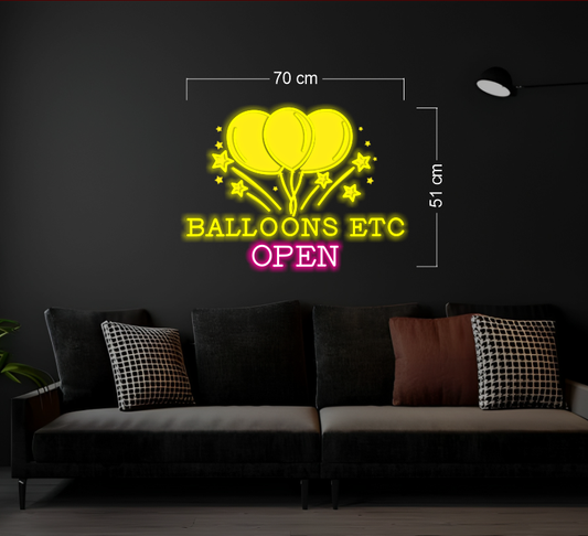 Enseigne au néon LED personnalisée pour entreprise