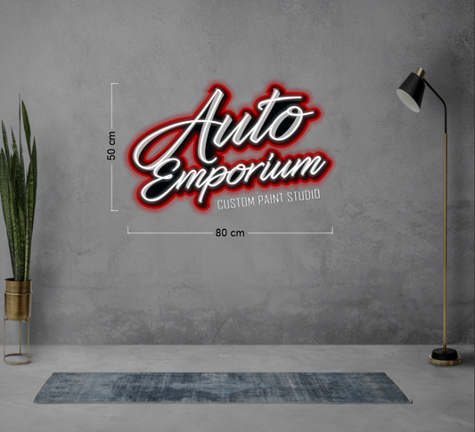 Enseigne au néon LED personnalisée pour entreprise