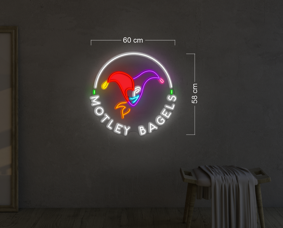 MOTLEY BAGELS| LED Neon Sign (2 signs)