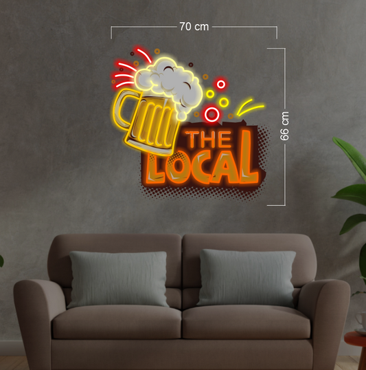 Enseigne au néon LED personnalisée pour entreprise