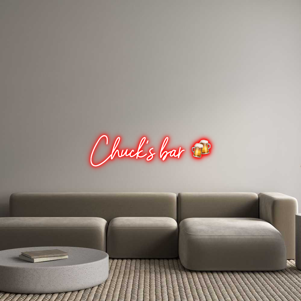 Custom Neon: Chuck’s bar 🍻