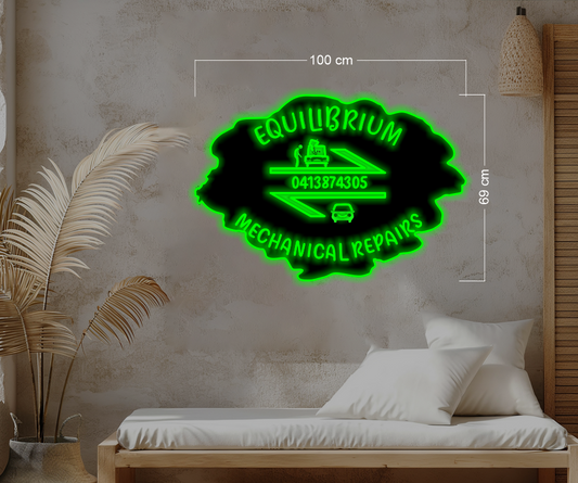 Enseigne au néon LED personnalisée pour entreprise