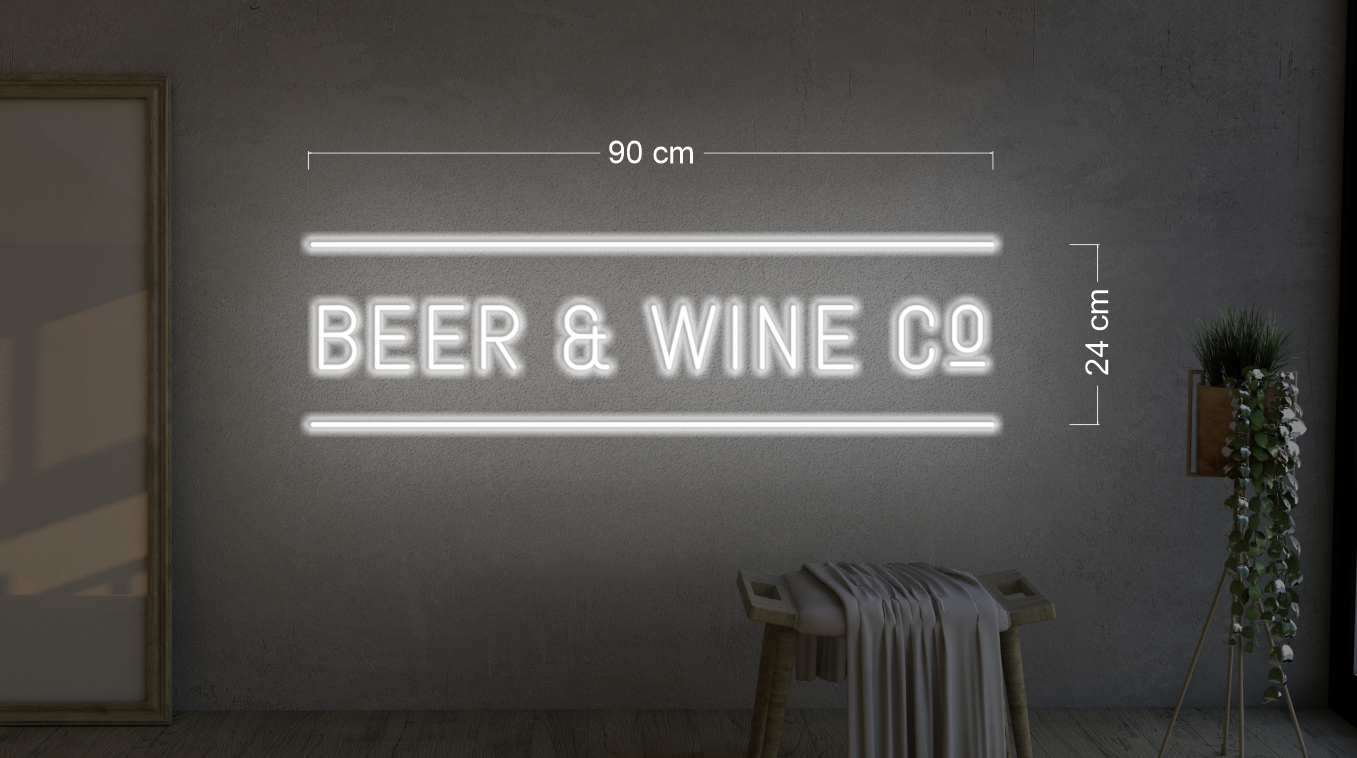 Enseigne au néon LED personnalisée pour entreprise