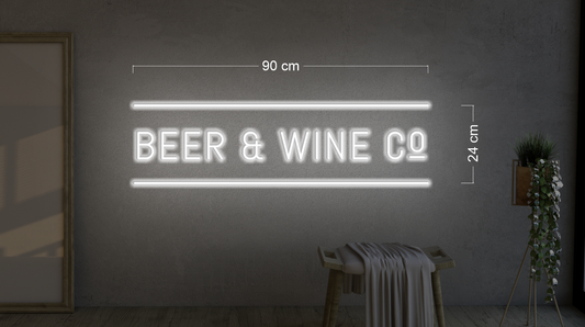 Enseigne au néon LED personnalisée pour entreprise