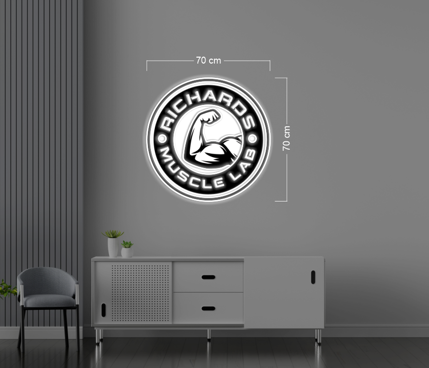 Enseigne au néon LED personnalisée pour entreprise