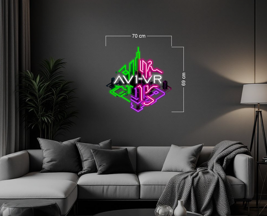 Enseigne au néon LED personnalisée pour entreprise