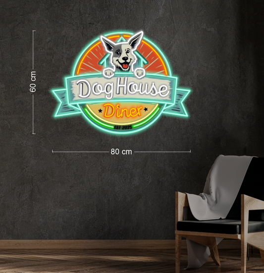 Doghouse Diner| LED Neon Sign