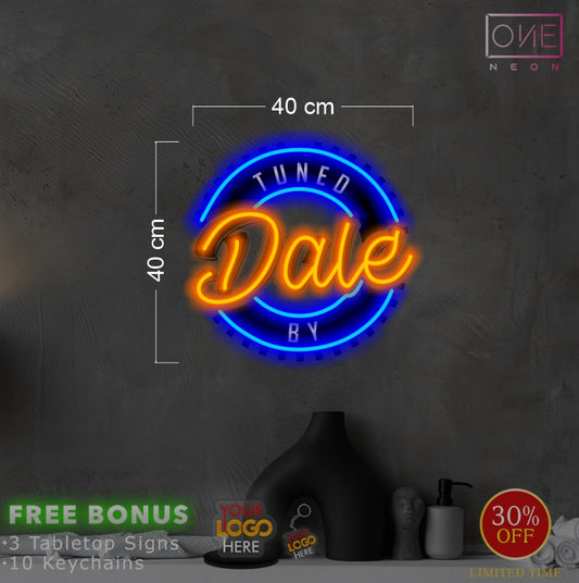 2 Dale + Dyno Dynamics | LED Neon Sign (3 signs)