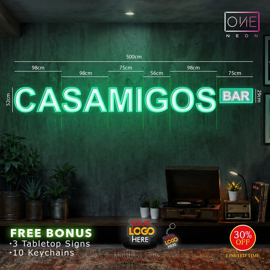 CASAMIGOS | LED Neon Sign (outdoor)(express shipping)