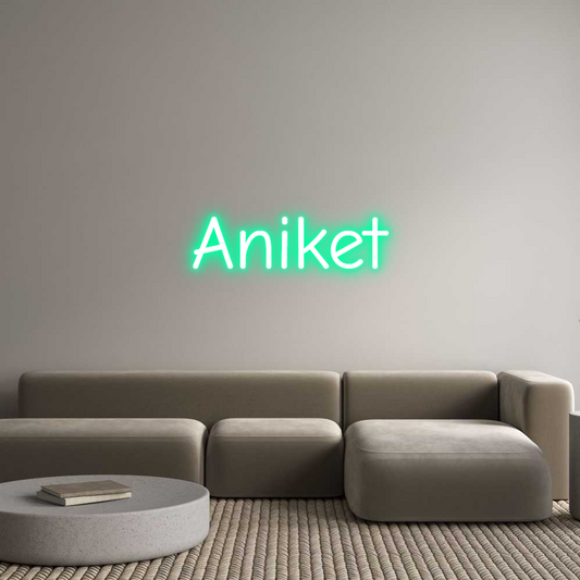 Custom Neon: Aniket