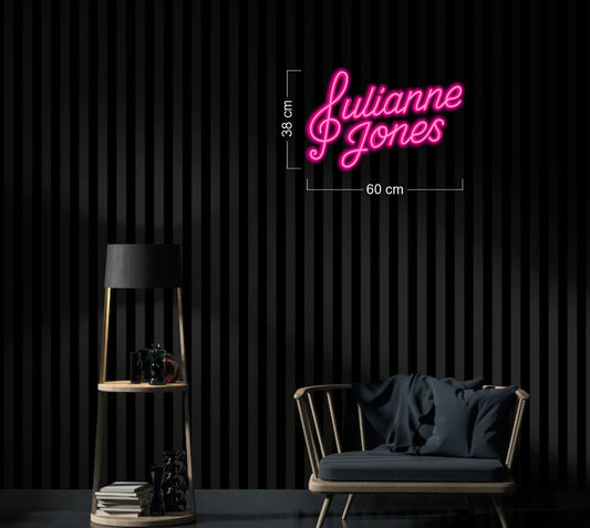 Enseigne au néon LED personnalisée pour entreprise