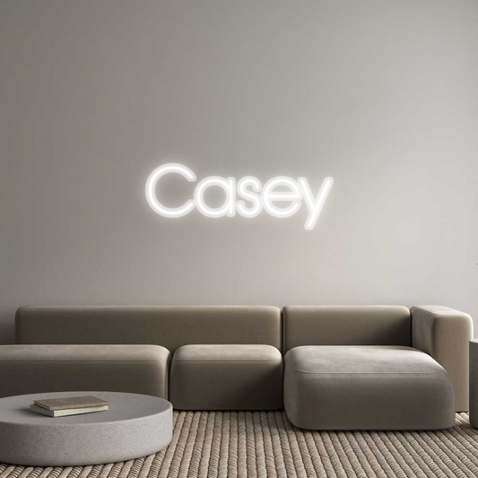 Custom Neon: Casey