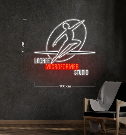 LARGREE MICROFORMER STUDIO | LED Neon Sign (RGB)