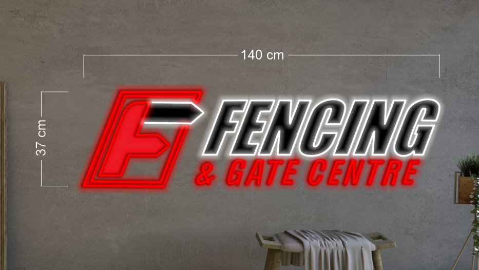 Enseigne au néon LED personnalisée pour entreprise