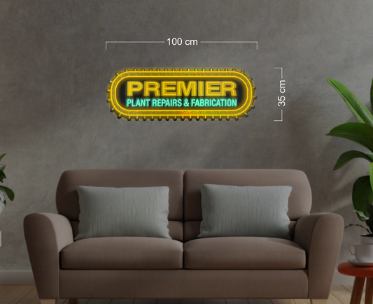 Enseigne au néon LED personnalisée pour entreprise