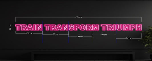 Enseigne au néon LED personnalisée pour entreprise