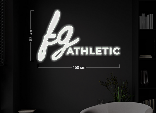 ATHLETIC | LED Neon Sign (Waterproof option)