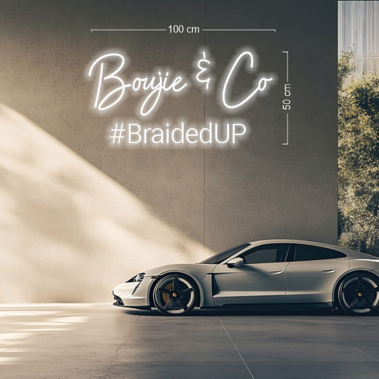 Enseigne au néon LED personnalisée pour entreprise