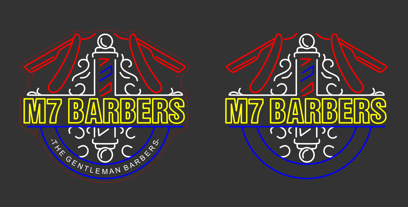 m7 barber | LED Neon Sign