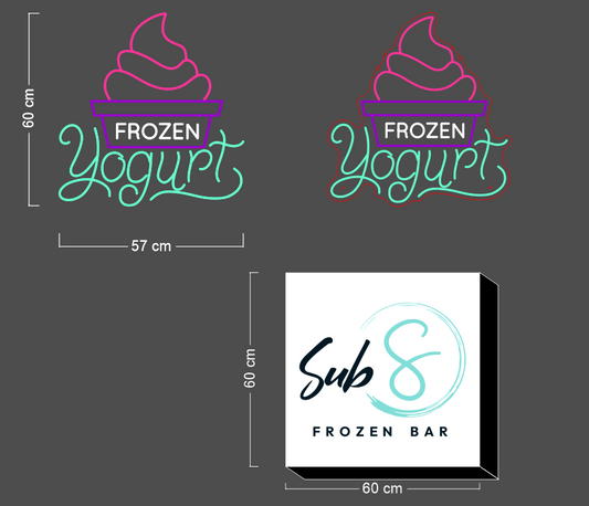 Enseigne au néon LED personnalisée pour entreprise