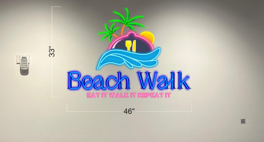 Enseigne au néon LED personnalisée pour entreprise