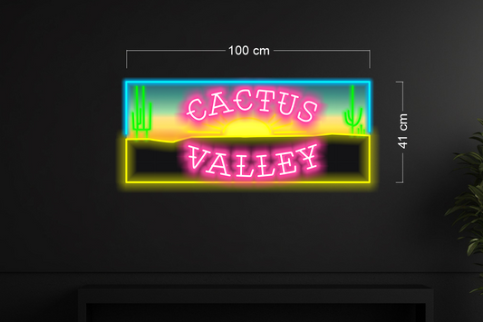 CACTUS VALLEY | LED Neon Sign