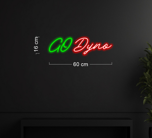 GO DYNO | LED Neon Sign