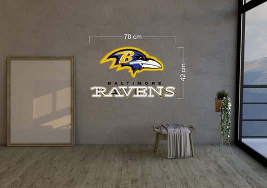 RAVENS | LED Neon Sign