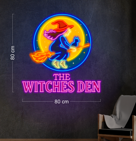 THE WITCHES DEN | LED Neon Sign