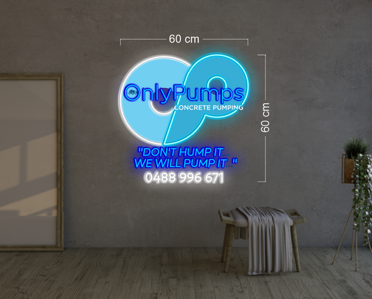 Enseigne au néon LED personnalisée pour entreprise