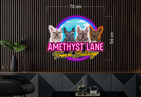 Enseigne au néon LED personnalisée pour entreprise