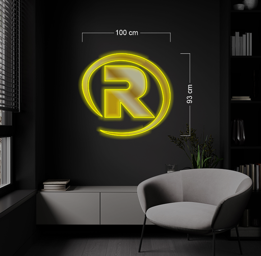 R LOGO | LED Neon Sign (4 signs)