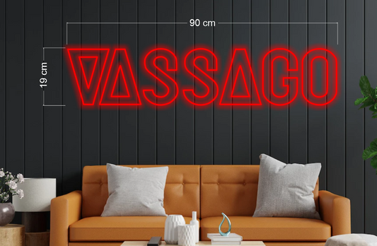 Enseigne au néon LED personnalisée pour entreprise