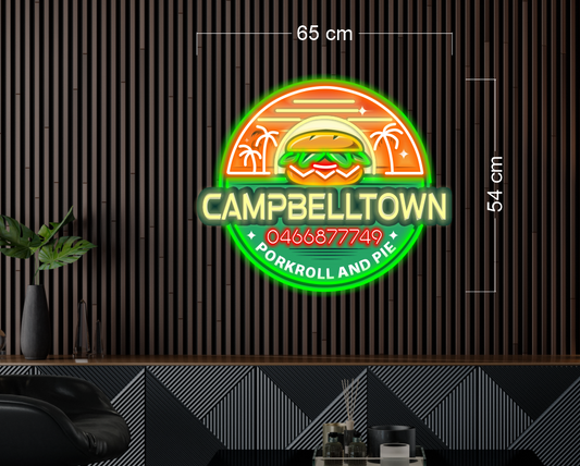 Enseigne au néon LED personnalisée pour entreprise