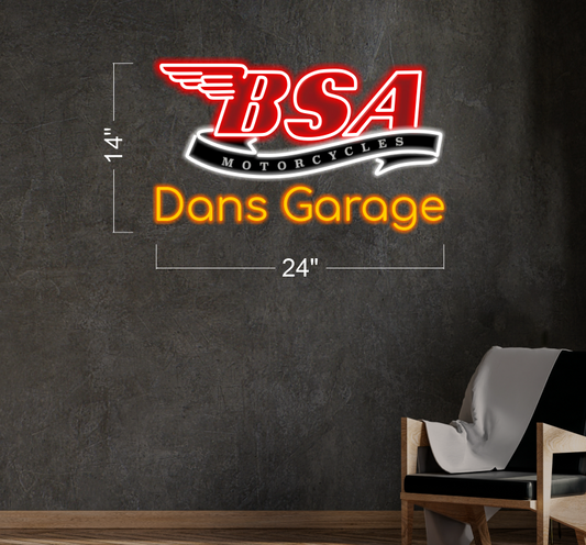 Enseigne au néon LED personnalisée pour entreprise