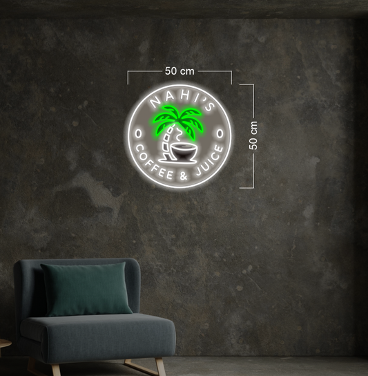 Enseigne au néon LED personnalisée pour entreprise