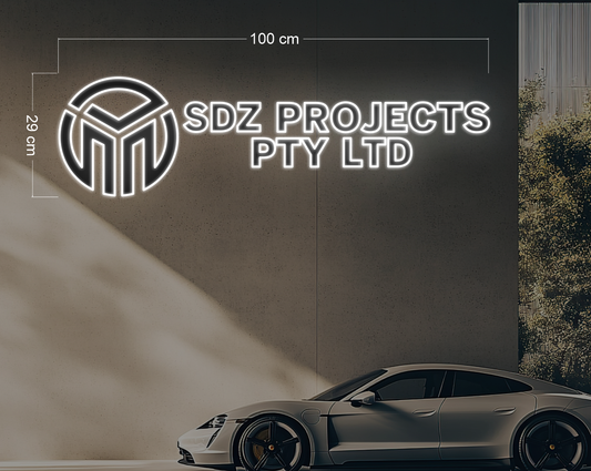 Enseigne au néon LED personnalisée pour entreprise