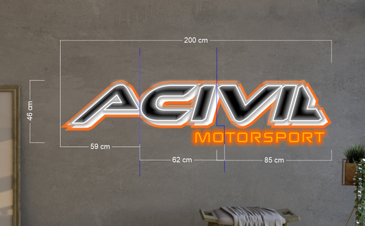 Enseigne au néon LED personnalisée pour entreprise