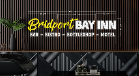 BRIDPORT BAY INN | LED Neon Sign