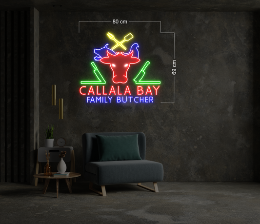 Enseigne au néon LED personnalisée pour entreprise