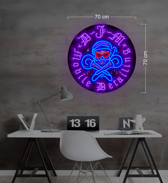 DJM Mobile Detailing | LED Neon Sign
