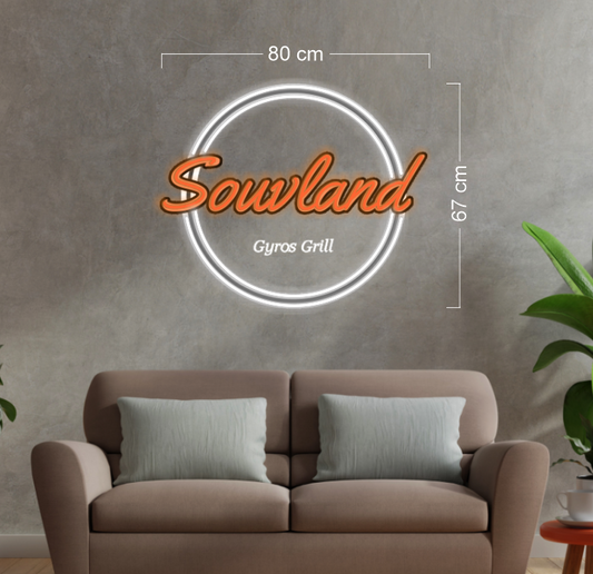 Enseigne au néon LED personnalisée pour entreprise