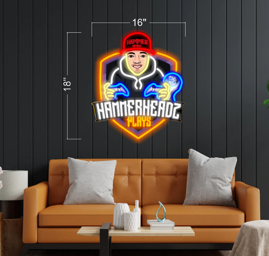 Enseigne au néon LED personnalisée pour entreprise