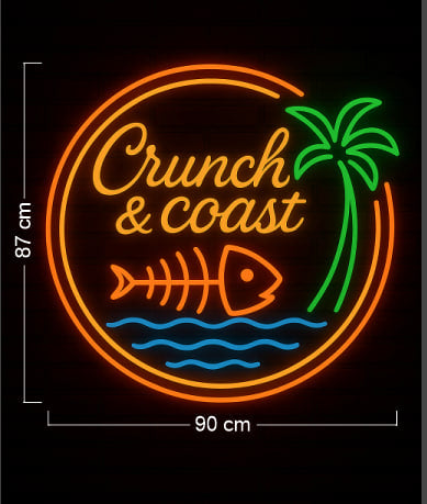 Crunch & Coast | LED Neon Sign