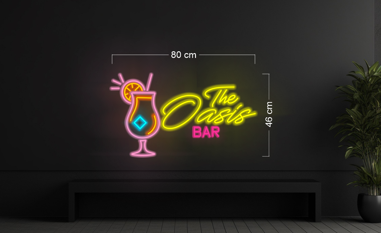 Enseigne au néon LED personnalisée pour entreprise